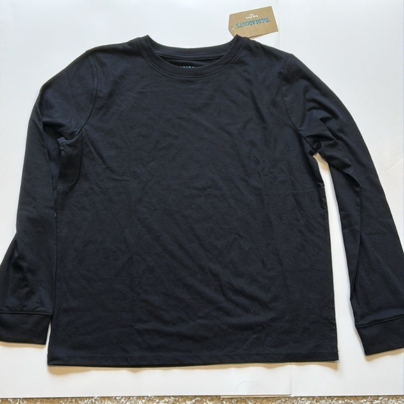 Girls Plus Size 18.5 Thereabouts Crew Neck Long Sleeve Shirt 18 1/2 18.5P NWT - Picture 1 of 3
